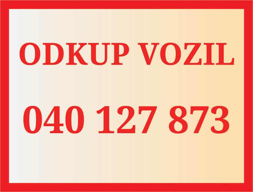 Ljubljanska regija odkup vozil