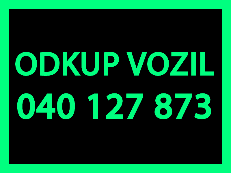 odkupovalec motornih vozil