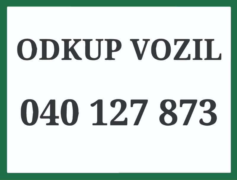 vrednotenje vozil