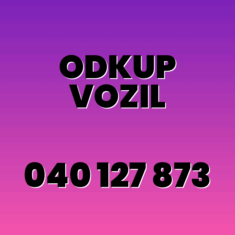 Terenski ali osebni avto kupim