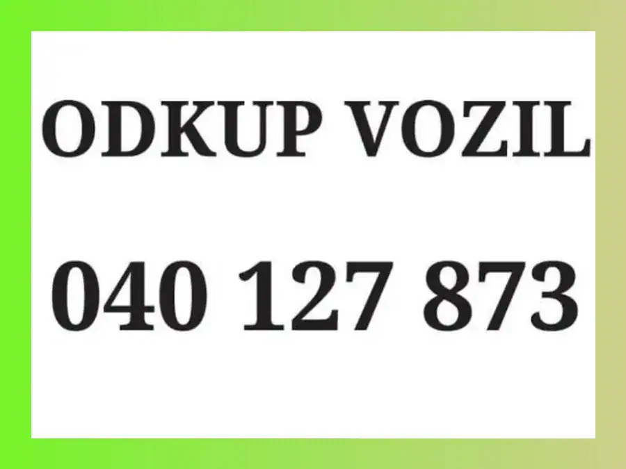 Starejše dostavno vozilo kupim